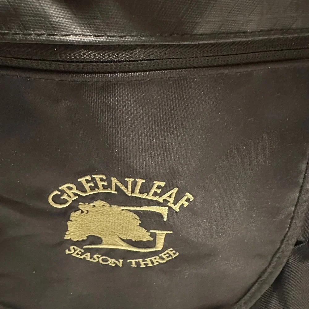 Black Backpack Greenleaf crew only gift unavailable to purchase season three